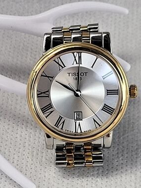 Tissot Le Locle Two-Tone Roman Numeral Watch. Not Original Pack # TS01